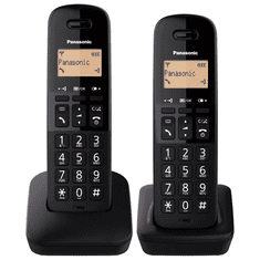 PANASONIC KX-TGB612PDB DECT vezetéknélküli telefon fekete (KX-TGB612PDB)